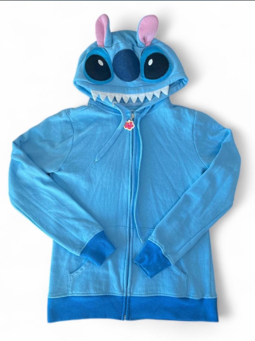 Disney Stitch Blue Zip-Up Hoodie
